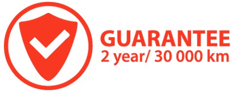 Febest 2-Year / 30,000 km Manufacturer Guarantee logo